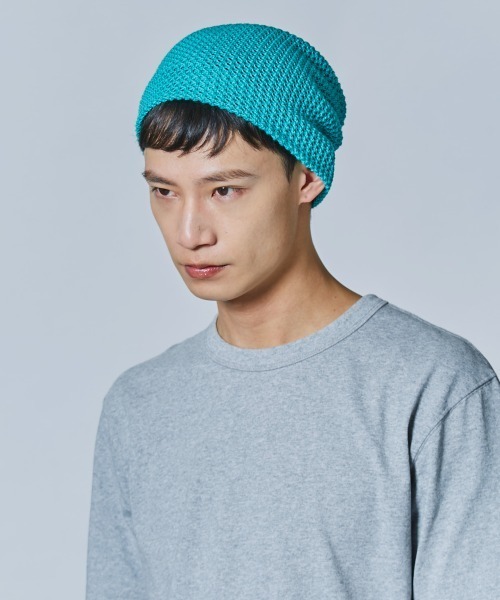 OVERRIDE(オーバーライド)の「【OVERRIDE】MESH LOOSE BEANIE DEO / 【オーバーライド】メッシュ ルーズ ビーニー デオ(ニットキャップ/ビーニー・メンズ・ブラック/グレー/レッド/グリーン・57~59cm)」の10枚目の写真