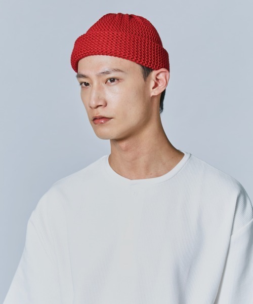 OVERRIDE(オーバーライド)の「【OVERRIDE】MESH LOOSE BEANIE DEO / 【オーバーライド】メッシュ ルーズ ビーニー デオ(ニットキャップ/ビーニー・メンズ・ブラック/グレー/レッド/グリーン・57~59cm)」の17枚目の写真