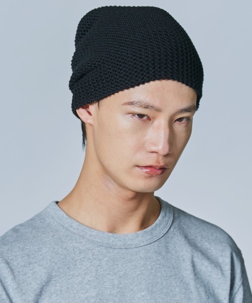 OVERRIDE(オーバーライド)の「【OVERRIDE】MESH LOOSE BEANIE DEO / 【オーバーライド】メッシュ ルーズ ビーニー デオ(ニットキャップ/ビーニー・メンズ・ブラック/グレー/レッド/グリーン・57~59cm)」の22枚目の写真