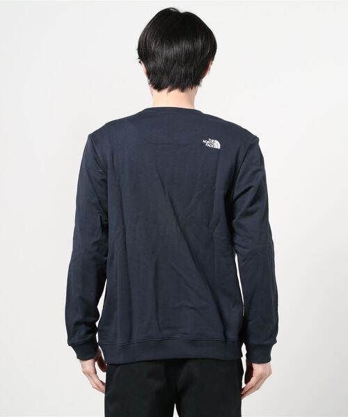 THE NORTH FACE（ザノースフェイス）の「THE NORTH FACE ロゴスウェット（スウェット・メンズ・ブラック/パープル/ネイビー・SMALL/MEDIUM/LARGE/X-LARGE）」の4枚目の写真