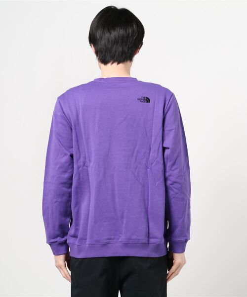 THE NORTH FACE（ザノースフェイス）の「THE NORTH FACE ロゴスウェット（スウェット・メンズ・ブラック/パープル/ネイビー・SMALL/MEDIUM/LARGE/X-LARGE）」の5枚目の写真
