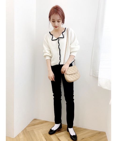 JUMELLE（ジュメロ）の「バレエシューズ（バレエシューズ・レディース・ブラック/レッド/アイボリー・23.5cm/24.5cm/23.0cm/24.0cm）」の9枚目の写真