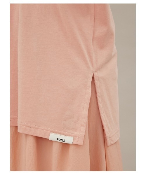 PUMA（プーマ）の「【emmi atelier】Pumaｘemmi T-Shirt（Tシャツ/カットソー・レディース・ピンク・FREE）」の2枚目の写真