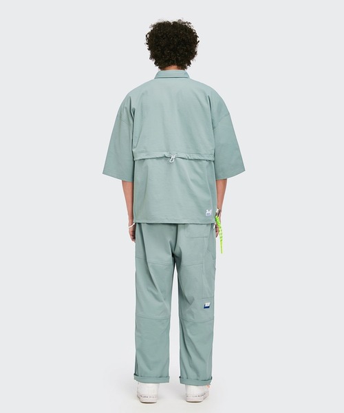 me+em select(ミームセレクト)の「バックルベルトニュアンスワークカーゴパンツ【ユニセックス】(カーゴパンツ・メンズ・イエロー/パープル/グリーン・MEDIUM/SMALL/LARGE/X-LARGE)」の8枚目の写真