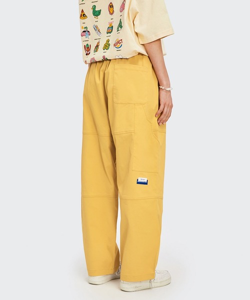 me+em select(ミームセレクト)の「バックルベルトニュアンスワークカーゴパンツ【ユニセックス】(カーゴパンツ・メンズ・イエロー/パープル/グリーン・MEDIUM/SMALL/LARGE/X-LARGE)」の15枚目の写真