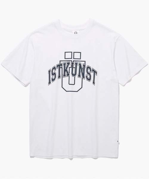 ISTKUNST（イストクンスト）の「【ISTKUNST】UNIVERSITY EMBLEM TEE / イストクンスト ユニバーシティ エンブレム 半袖 Tシャツ（Tシャツ/カットソー・メンズ・グリーン/ホワイト/ネイビー・MEDIUM/LARGE）」の9枚目の写真