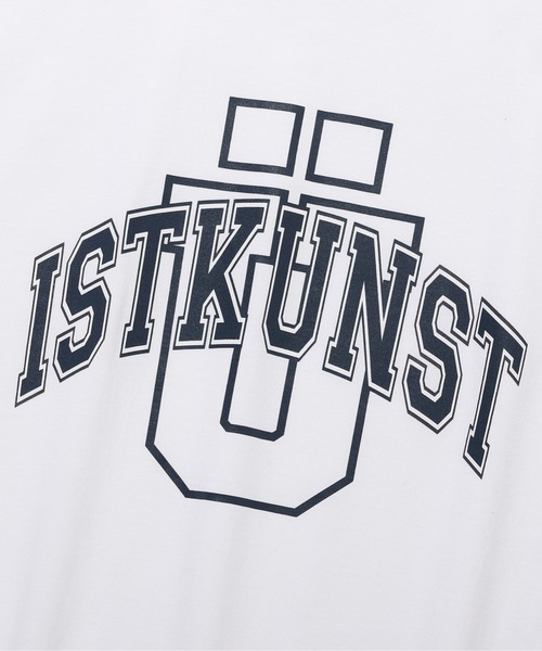 ISTKUNST（イストクンスト）の「【ISTKUNST】UNIVERSITY EMBLEM TEE / イストクンスト ユニバーシティ エンブレム 半袖 Tシャツ（Tシャツ/カットソー・メンズ・グリーン/ホワイト/ネイビー・MEDIUM/LARGE）」の12枚目の写真