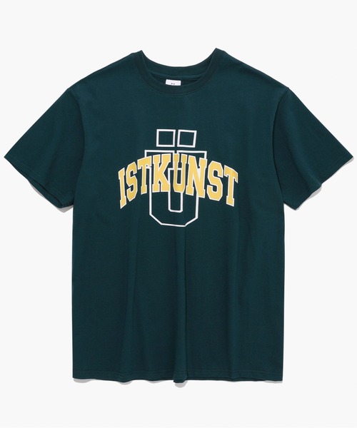 ISTKUNST（イストクンスト）の「【ISTKUNST】UNIVERSITY EMBLEM TEE / イストクンスト ユニバーシティ エンブレム 半袖 Tシャツ（Tシャツ/カットソー・メンズ・グリーン/ホワイト/ネイビー・MEDIUM/LARGE）」の18枚目の写真