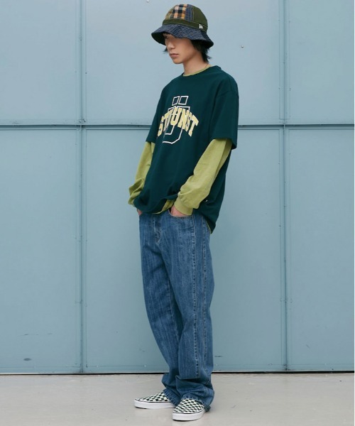 ISTKUNST（イストクンスト）の「【ISTKUNST】UNIVERSITY EMBLEM TEE / イストクンスト ユニバーシティ エンブレム 半袖 Tシャツ（Tシャツ/カットソー・メンズ・グリーン/ホワイト/ネイビー・MEDIUM/LARGE）」の16枚目の写真