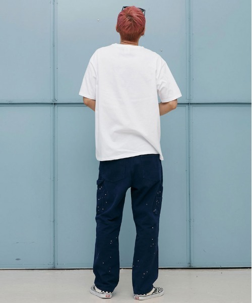 ISTKUNST（イストクンスト）の「【ISTKUNST】UNIVERSITY EMBLEM TEE / イストクンスト ユニバーシティ エンブレム 半袖 Tシャツ（Tシャツ/カットソー・メンズ・グリーン/ホワイト/ネイビー・MEDIUM/LARGE）」の7枚目の写真