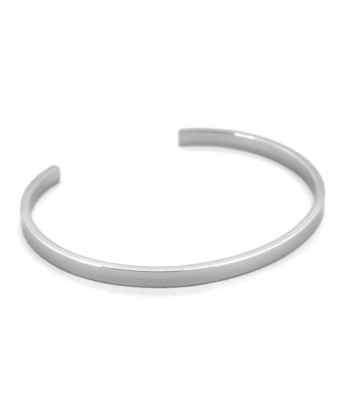 LION HEART(ライオンハート)の「【限定展開】“LH-1”スクエアバングル/サージカルステンレス(金属アレルギー対応)【LION HEART / ライオンハート】(バングル/リストバンド・メンズ・ブラック/シルバー/ブルー・ONE SIZE)」の6枚目の写真