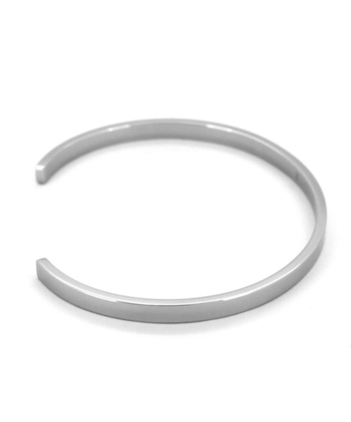 LION HEART(ライオンハート)の「【限定展開】“LH-1”スクエアバングル/サージカルステンレス(金属アレルギー対応)【LION HEART / ライオンハート】(バングル/リストバンド・メンズ・ブラック/シルバー/ブルー・ONE SIZE)」の7枚目の写真