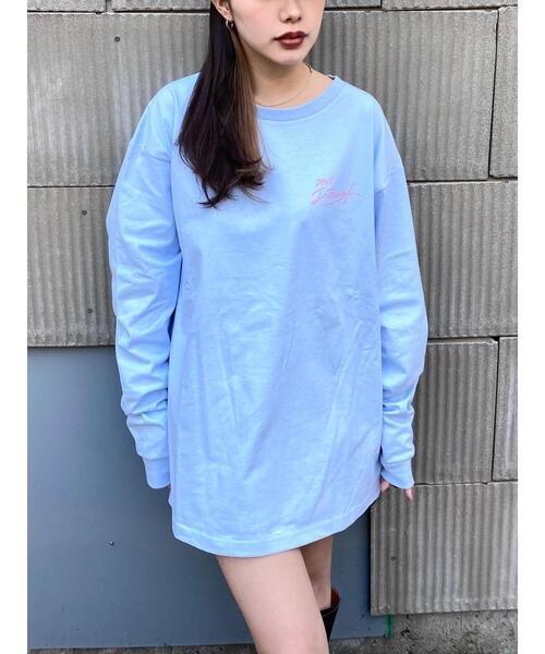 スナック エミュット（スナックエミュット）の「【オリジナル】電Q×スナックエミュット MOONロンT（Tシャツ/カットソー・レディース・サックスブルー/ホワイト/ブラック・FREE）」の10枚目の写真