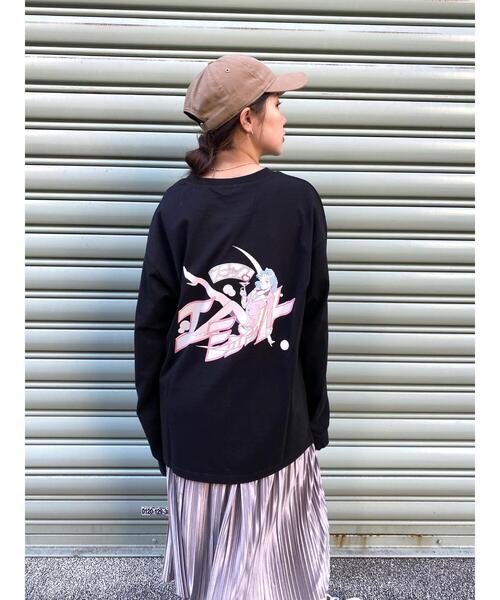 スナック エミュット（スナックエミュット）の「【オリジナル】電Q×スナックエミュット MOONロンT（Tシャツ/カットソー・レディース・サックスブルー/ホワイト/ブラック・FREE）」の20枚目の写真