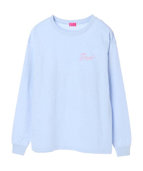 スナック エミュット（スナックエミュット）の「【オリジナル】電Q×スナックエミュット MOONロンT（Tシャツ/カットソー・レディース・サックスブルー/ホワイト/ブラック・FREE）」の6枚目の写真