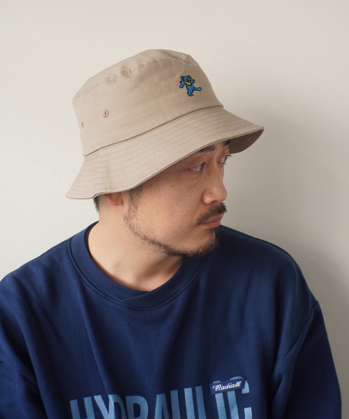 90s 当時物 グレイトフルデッド バケットハット ベア刺繍