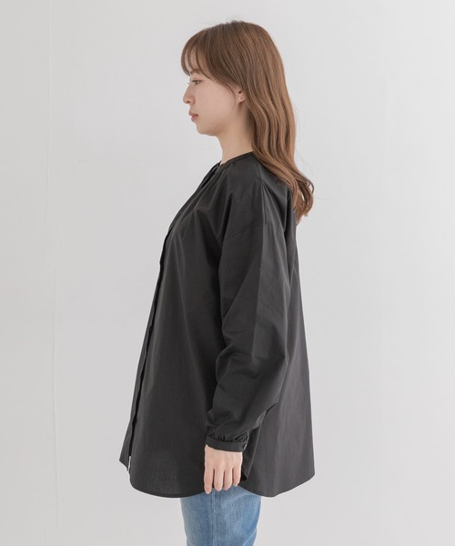 URBAN RESEARCH Sonny Label（アーバンリサーチサニーレーベル）の「タイプライター2WAYブラウス（Tシャツ/カットソー・レディース・ブラック/オフホワイト/ブルー系その他・FREE）」の10枚目の写真