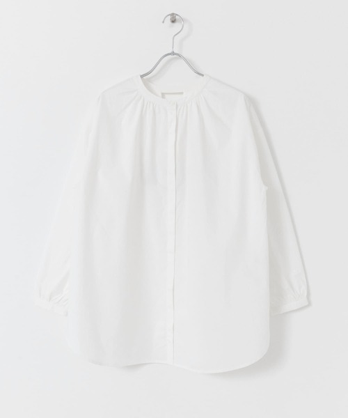 URBAN RESEARCH Sonny Label（アーバンリサーチサニーレーベル）の「タイプライター2WAYブラウス（Tシャツ/カットソー・レディース・ブラック/オフホワイト/ブルー系その他・FREE）」の13枚目の写真