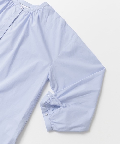 URBAN RESEARCH Sonny Label（アーバンリサーチサニーレーベル）の「タイプライター2WAYブラウス（Tシャツ/カットソー・レディース・ブラック/オフホワイト/ブルー系その他・FREE）」の16枚目の写真