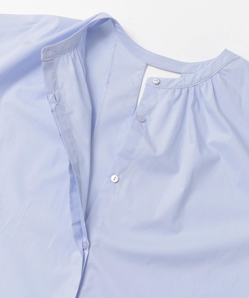 URBAN RESEARCH Sonny Label（アーバンリサーチサニーレーベル）の「タイプライター2WAYブラウス（Tシャツ/カットソー・レディース・ブラック/オフホワイト/ブルー系その他・FREE）」の17枚目の写真