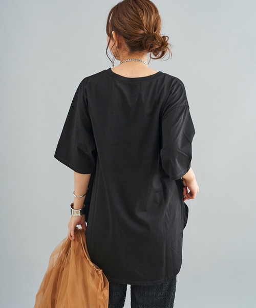 DouDou(ドゥドゥ)の「【WEB限定】レースパンツ+BIGT(つなぎ/オールインワン・レディース・ホワイト/ブラック・FREE)」の8枚目の写真