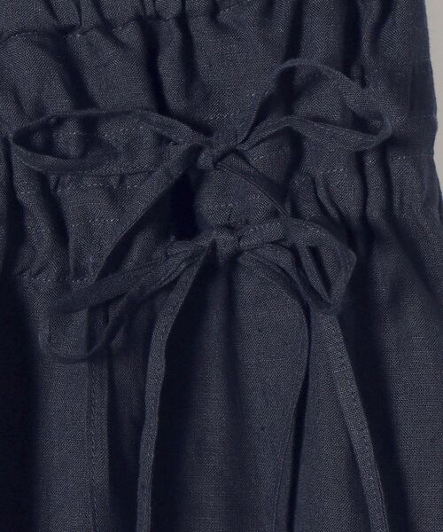 SHIPS any（シップス エニィ）の「SHIPS any: オーガニック リネン ダブル ギャザー スカート〈ウォッシャブル〉◇（スカート・レディース・イエロー/ネイビー・ONE SIZE）」の20枚目の写真