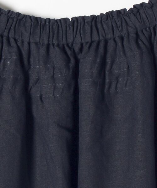 SHIPS any（シップス エニィ）の「SHIPS any: オーガニック リネン ダブル ギャザー スカート〈ウォッシャブル〉◇（スカート・レディース・イエロー/ネイビー・ONE SIZE）」の17枚目の写真