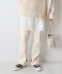 JOURNAL STANDARD relume | ピグメントダイコットンリブパンツ◆(その他パンツ)