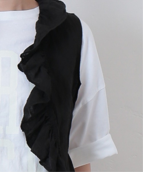 ジャーナルスタンダード ラックス　リネンダンガリー フリルジレ 楽天市場】ヴィンテージローン フリルジレ journal standard