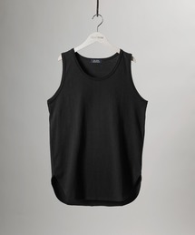 ロング丈タンクトップ/天竺
