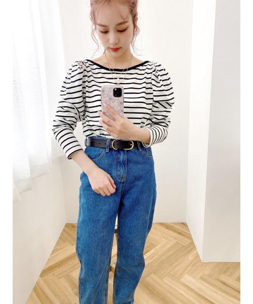 JUMELLE（ジュメロ）の「ゴールドレザーベルト（ベルト・レディース・ゴールド・FREE）」の6枚目の写真