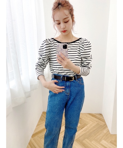 JUMELLE（ジュメロ）の「ゴールドレザーベルト（ベルト・レディース・ゴールド・FREE）」の3枚目の写真