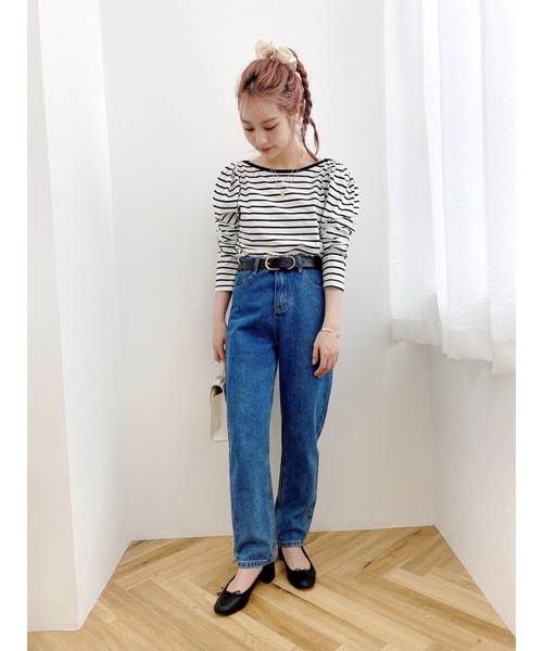 JUMELLE（ジュメロ）の「ゴールドレザーベルト（ベルト・レディース・ゴールド・FREE）」の2枚目の写真