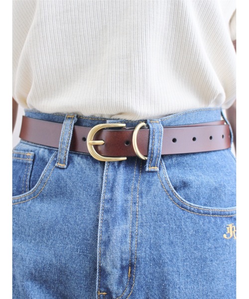 JUMELLE（ジュメロ）の「ゴールドレザーベルト（ベルト・レディース・ゴールド・FREE）」の10枚目の写真