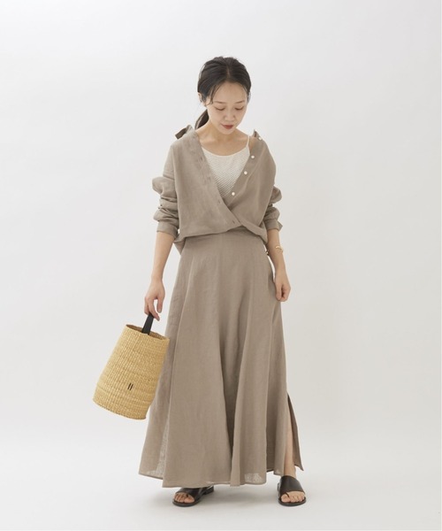 plage（プラージュ）の「コンパクトリネンシャツ2◆（シャツ/ブラウス・レディース・ベージュ/グレー/チャコールグレー/レッド・36/38）」の20枚目の写真