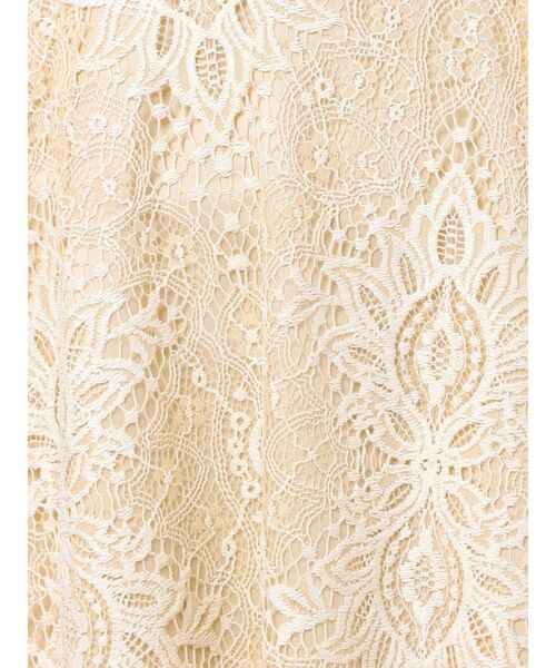 LAGUNAMOON（ラグナムーン）の「LADY総レースVネックワンピース（ドレス・レディース・ブルー/ブラック/ベージュ・SMALL/MEDIUM）」の20枚目の写真