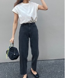 ulu | Petit high neck French sleeve tops(Tシャツ/カットソー)