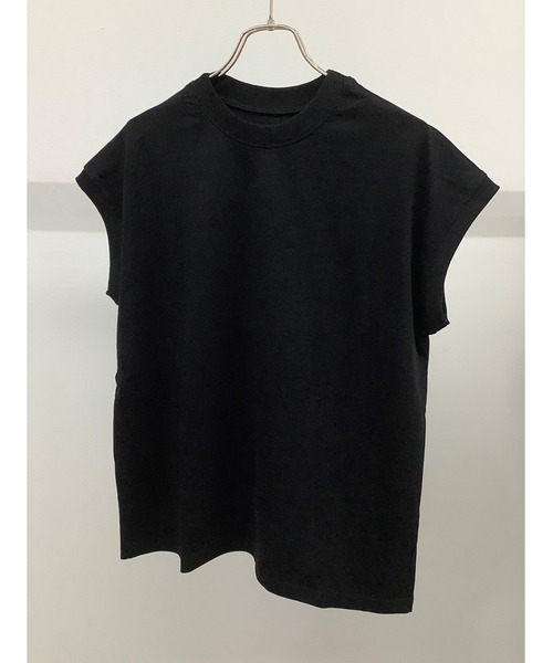 ulu（ウル）の「Petit high neck French sleeve tops（Tシャツ/カットソー・レディース・ホワイト/ブラック・FREE）」の16枚目の写真