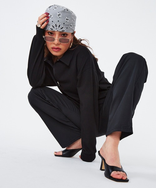 SHAGGIE(シャギー)の「スクエアカラーサングラス(サングラス・レディース・ブラック/レッド・FREE)」の11枚目の写真