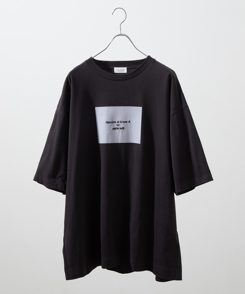 JUNRED（ジュンレッド）の「レタリングプリントTEE（Tシャツ/カットソー・メンズ・ホワイト/ブラック/ホワイト系その他/ブルー系その他6・S/M/L）」の3枚目の写真