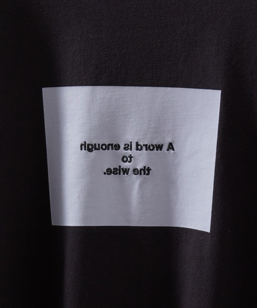 JUNRED（ジュンレッド）の「レタリングプリントTEE（Tシャツ/カットソー・メンズ・ホワイト/ブラック/ホワイト系その他/ブルー系その他6・S/M/L）」の6枚目の写真