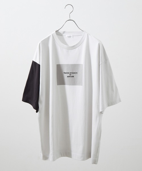 JUNRED（ジュンレッド）の「レタリングプリントTEE（Tシャツ/カットソー・メンズ・ホワイト/ブラック/ホワイト系その他/ブルー系その他6・S/M/L）」の15枚目の写真