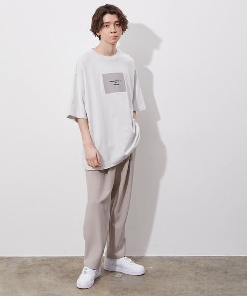 JUNRED（ジュンレッド）の「レタリングプリントTEE（Tシャツ/カットソー・メンズ・ホワイト/ブラック/ホワイト系その他/ブルー系その他6・S/M/L）」の14枚目の写真