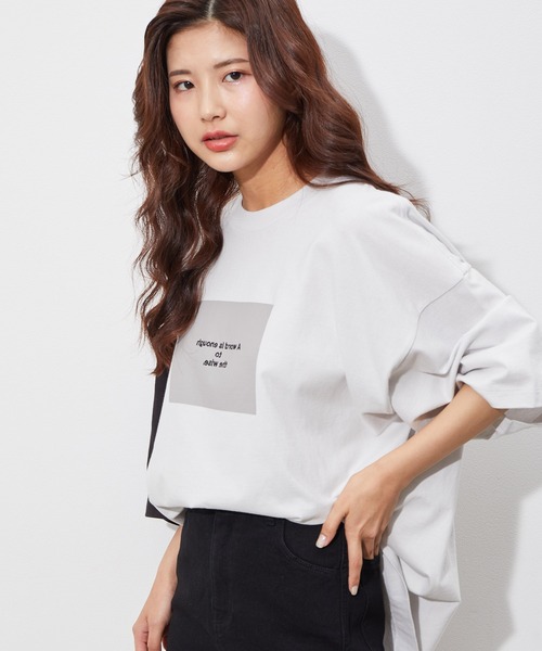 JUNRED（ジュンレッド）の「レタリングプリントTEE（Tシャツ/カットソー・メンズ・ホワイト/ブラック/ホワイト系その他/ブルー系その他6・S/M/L）」の16枚目の写真