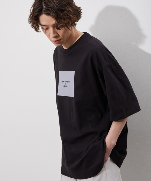 JUNRED（ジュンレッド）の「レタリングプリントTEE（Tシャツ/カットソー・メンズ・ホワイト/ブラック/ホワイト系その他/ブルー系その他6・S/M/L）」の22枚目の写真