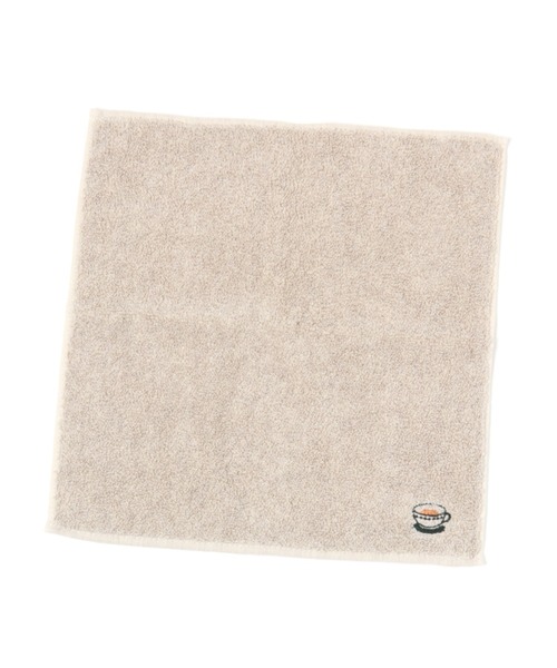 studio CLIP(スタディオクリップ)の「PLANTSDYEハンカチ(ハンカチ/ハンドタオル・レディース・グリーン/ベージュ/グレー/ピンク/パープル/イエロー・FREE)」の2枚目の写真