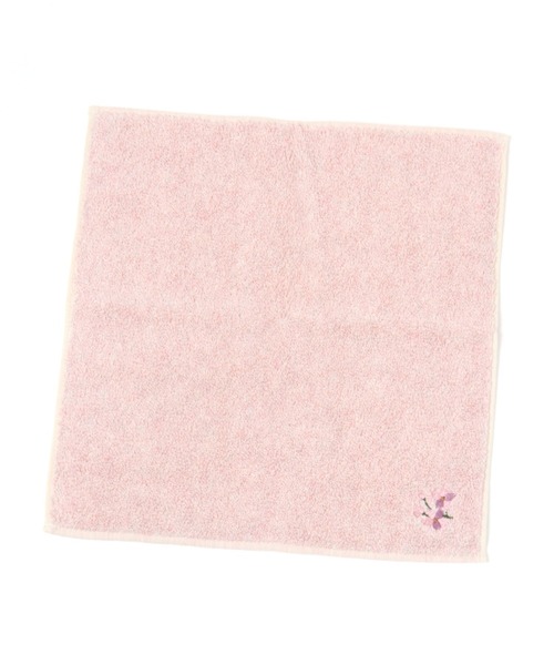 studio CLIP(スタディオクリップ)の「PLANTSDYEハンカチ(ハンカチ/ハンドタオル・レディース・グリーン/ベージュ/グレー/ピンク/パープル/イエロー・FREE)」の6枚目の写真