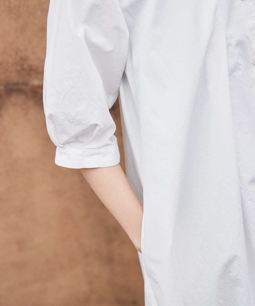 Sunny clouds（サニークラウズ）の「サニークラウズ　パラソルワンピース〈レディース〉（ワンピース・レディース・ホワイト・MEDIUM/LARGE/X-LARGE/XX-LARGE/NM）」の6枚目の写真