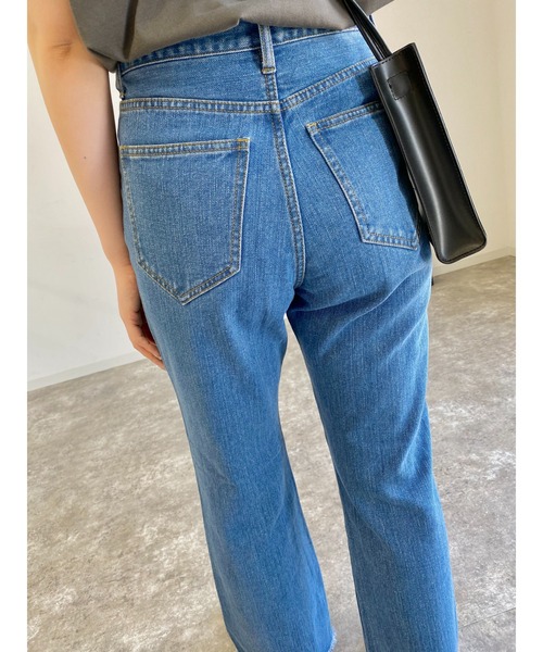 MLI'A（エムリア）の「デニム／フレアパンツ（デニムパンツ・レディース・アイボリー/ブルー系その他/ブルー系その他5/グレー/ブラウン/インディゴブルー/ブラック・M/S）」の22枚目の写真
