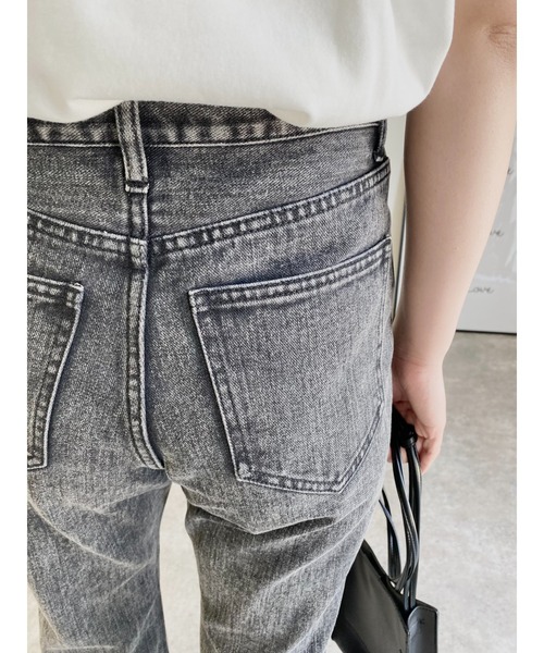 MLI'A（エムリア）の「デニム／フレアパンツ（デニムパンツ・レディース・アイボリー/ブルー系その他/ブルー系その他5/グレー/ブラウン/インディゴブルー/ブラック・M/S）」の18枚目の写真